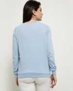 Women Floral Print Regular Fit Round Neck T-Shirt - Image 3